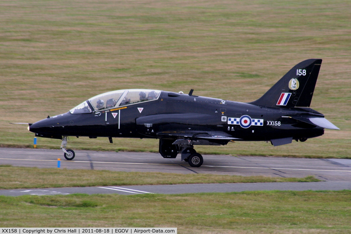 XX158, 1982 Hawker Siddeley Hawk T.1A C/N 004/312004, RAF 19(R)Sqn