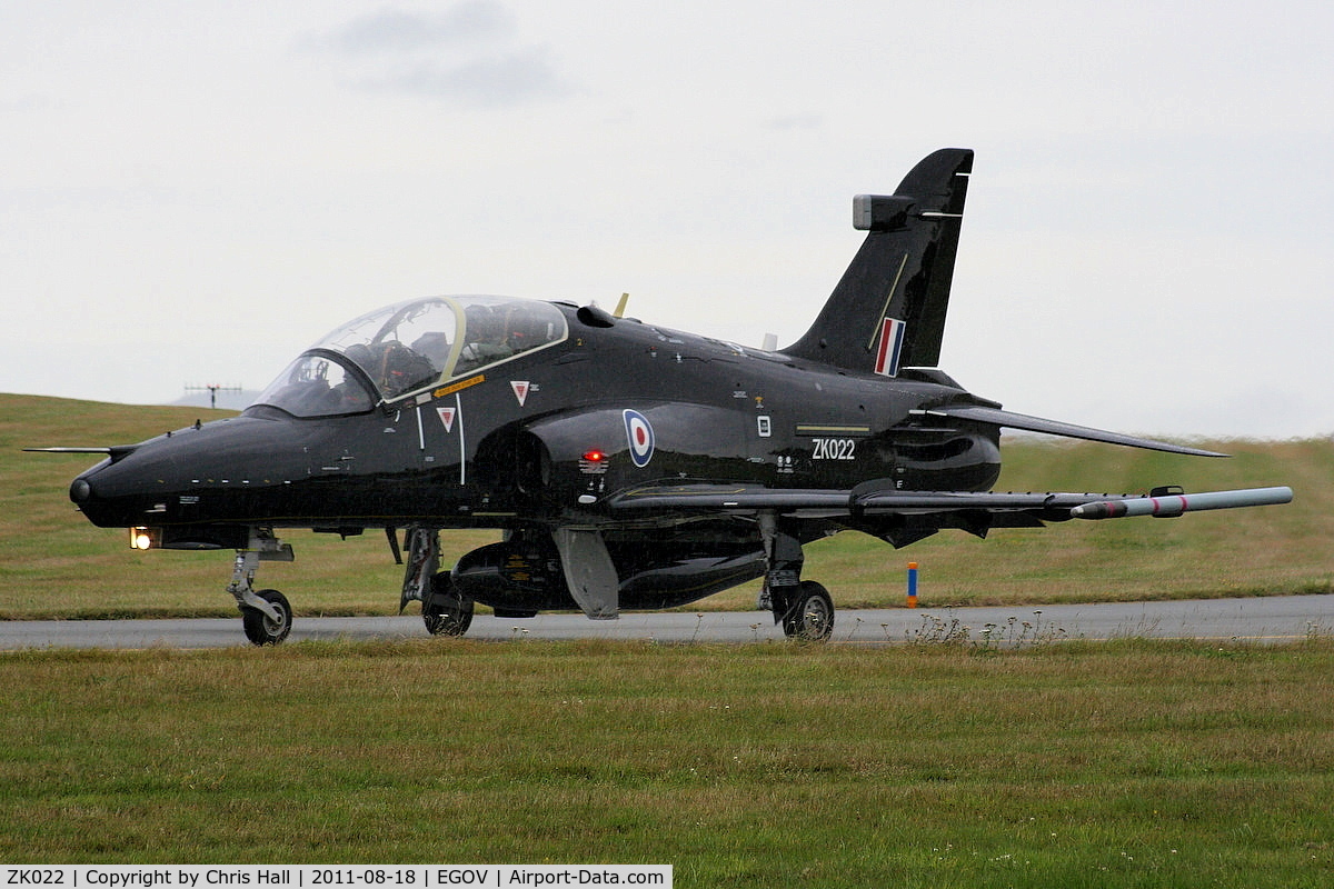 ZK022, 2009 British Aerospace Hawk T2 C/N RT013/1251, RAF 19(R)Sqn