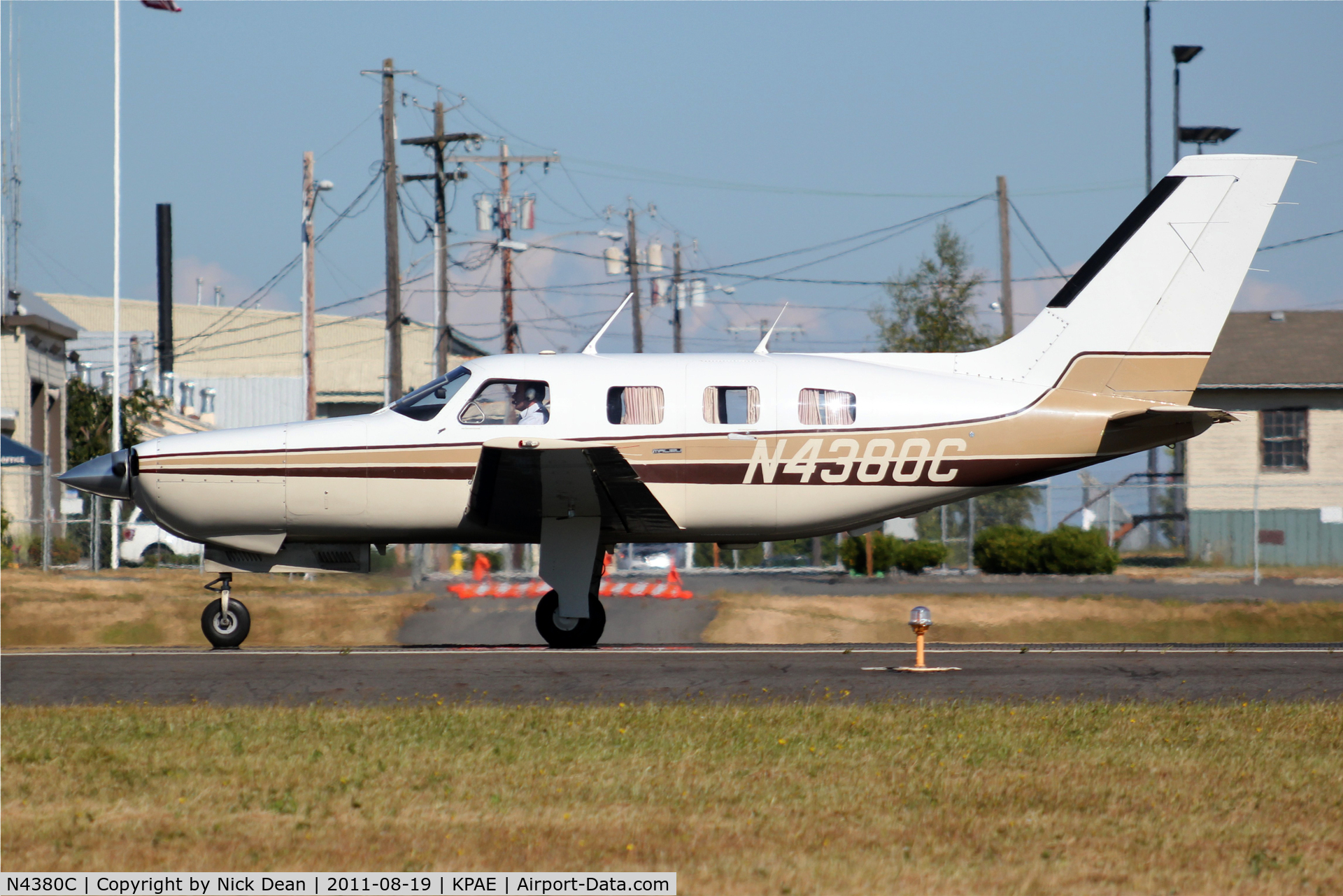 N4380C, 1984 Piper PA-46-310P Malibu C/N 46-8508017, KPAE/PAE