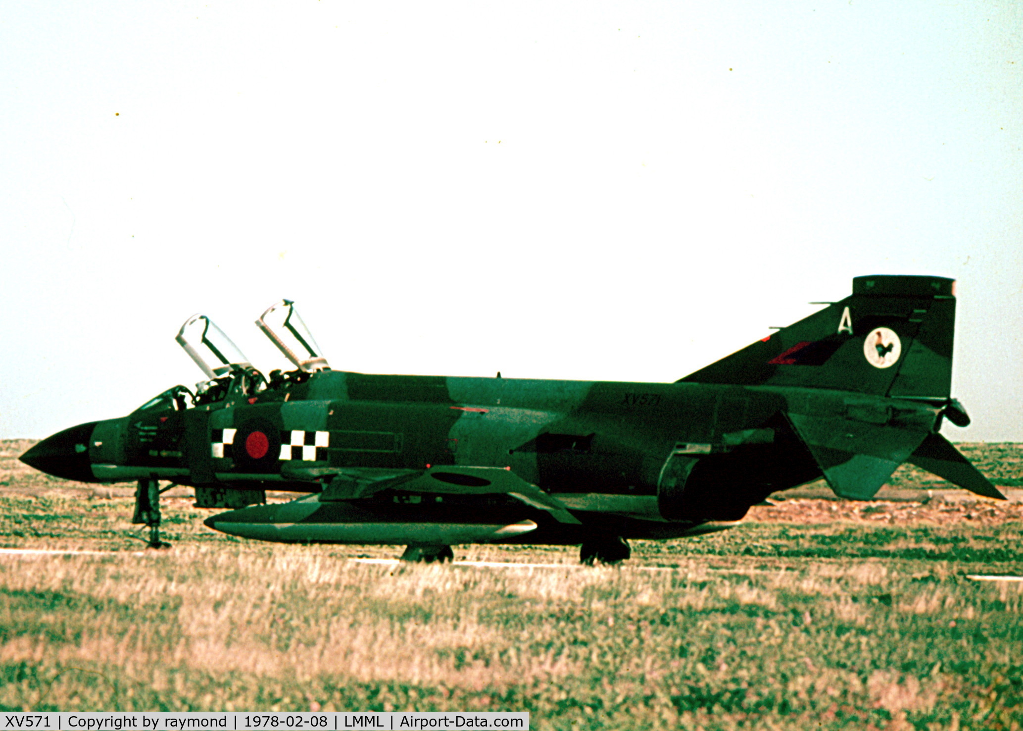 XV571, 1968 McDonnell Douglas Phantom FG1 C/N 9325/3020, Phantom XV571/A 43Sqd RAF