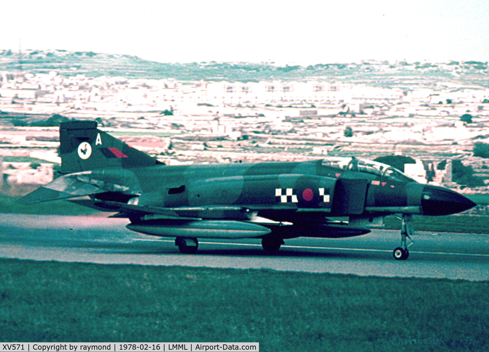 XV571, 1968 McDonnell Douglas Phantom FG1 C/N 9325/3020, Phantom FGR1 XV571/A 43Sqd RAF