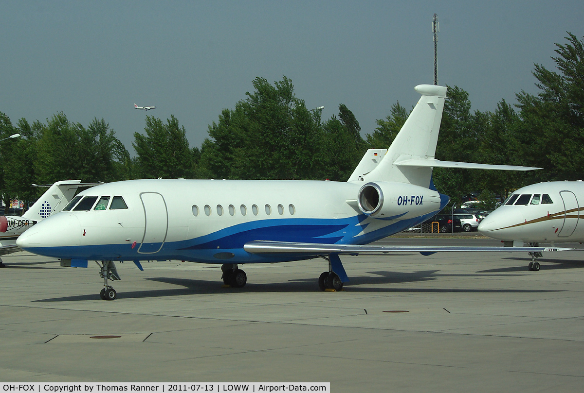 OH-FOX, 2005 Dassault Falcon 2000EX C/N 67, Airfix Falcon 2000