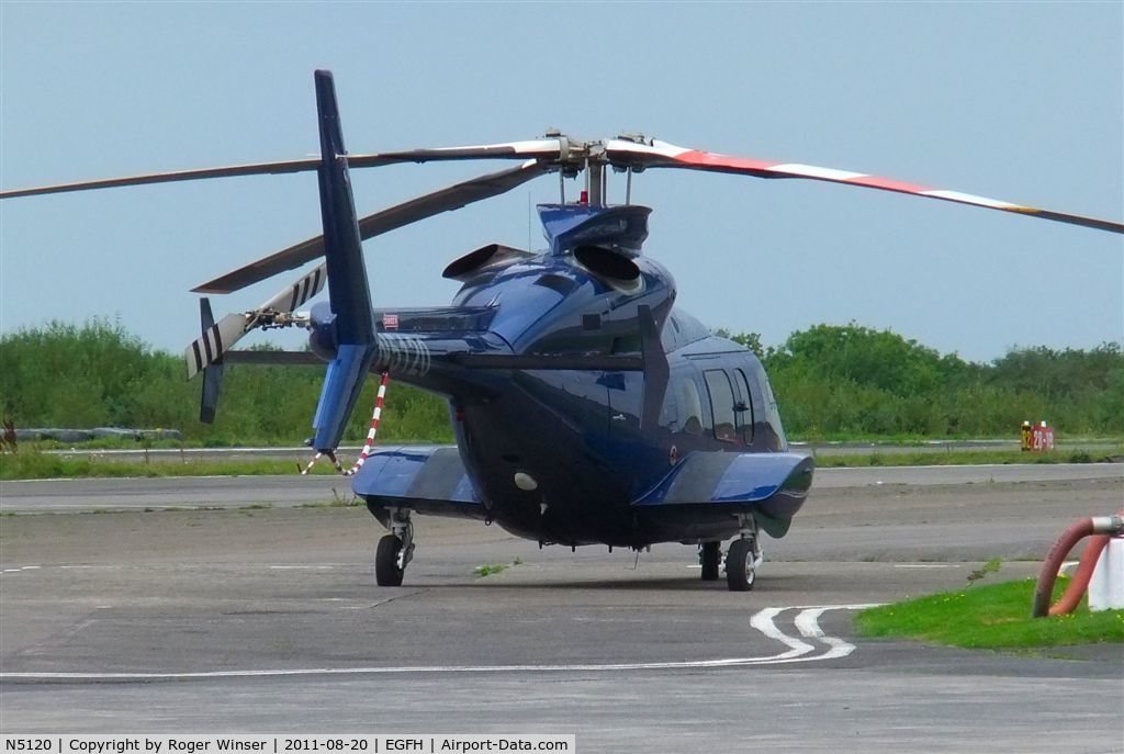 N5120, 2002 Bell 430 C/N 49095, Visiting Bell 430. Subsequently registered M-DWSF.