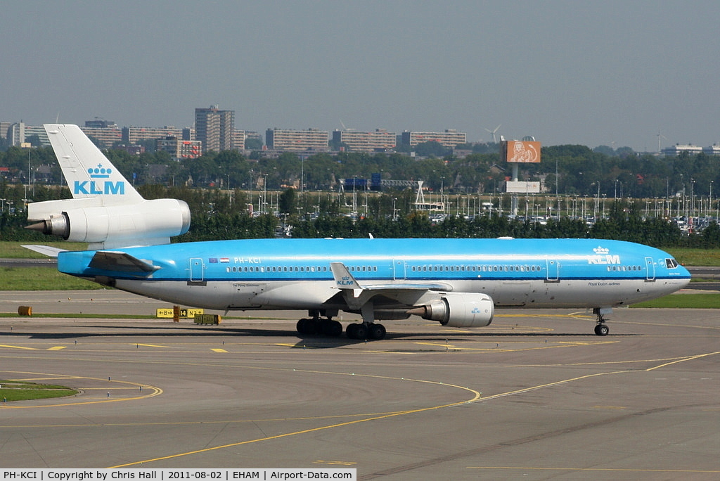 PH-KCI, 1995 McDonnell Douglas MD-11 C/N 48563, KLM Royal Dutch Airlines