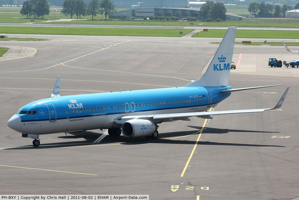 PH-BXY, 2008 Boeing 737-8K2 C/N 30372, KLM Royal Dutch Airlines
