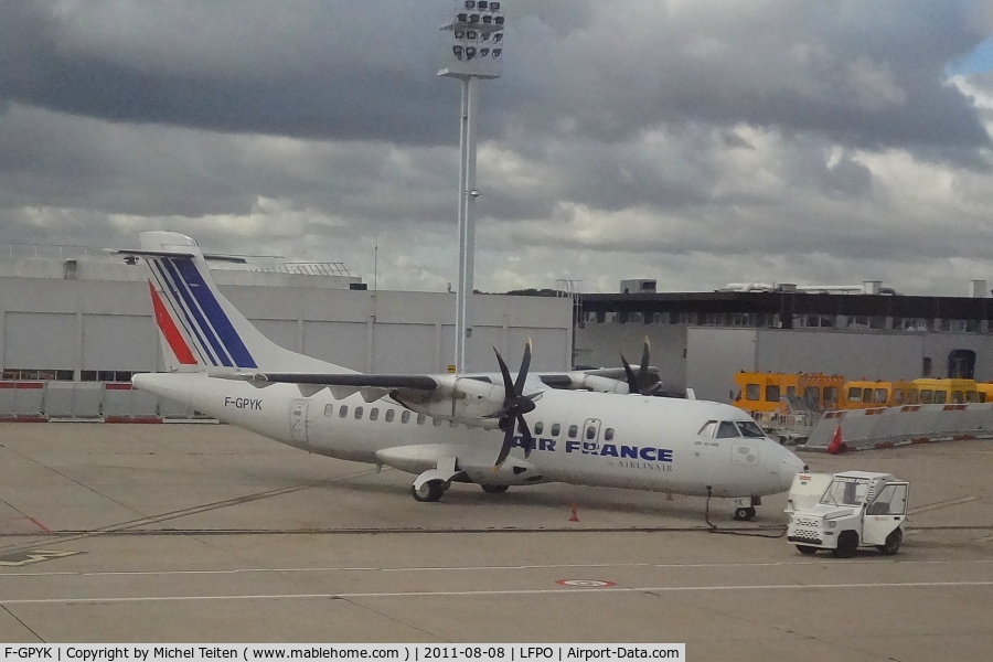 F-GPYK, 1997 ATR 42-500 C/N 537, Air France
