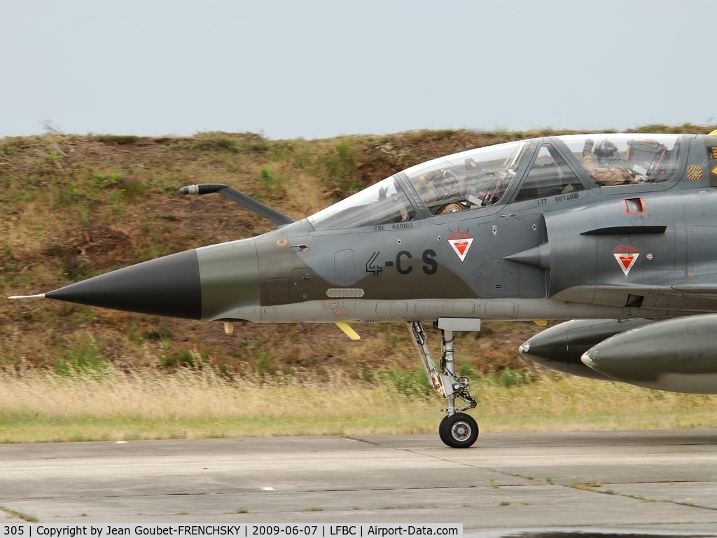 305, Dassault Mirage 2000N C/N 305, Cazaux Air Force Basedeparture Mirage 2000N EC 03.004 Limousin