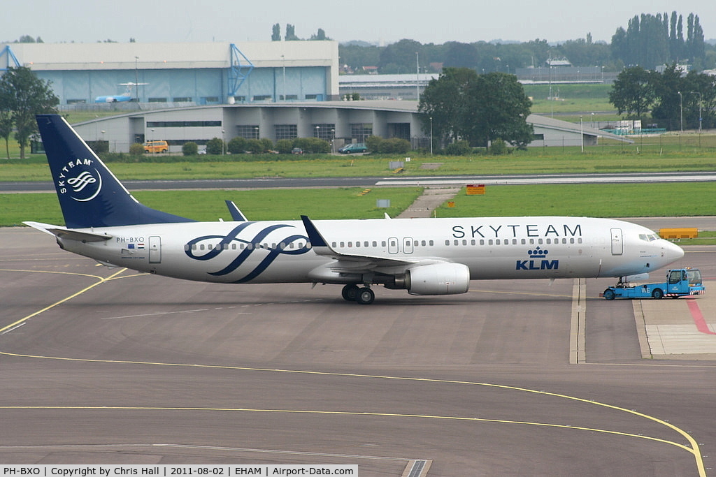 PH-BXO, 2001 Boeing 737-9K2 C/N 29599, KLM Royal Dutch Airlines, Skyteam colour scheme