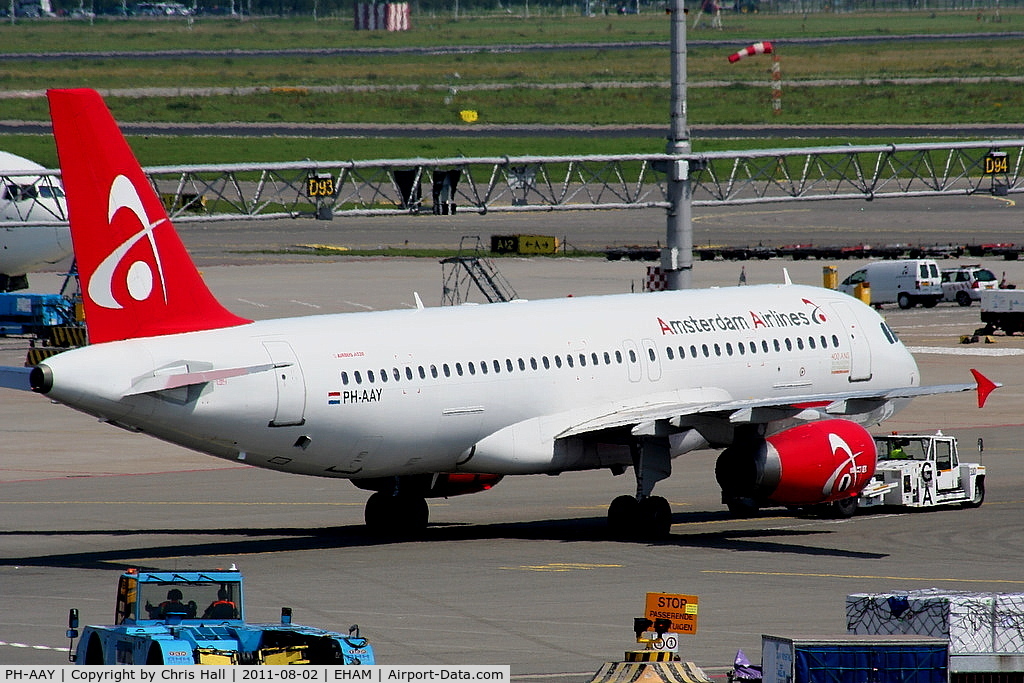 PH-AAY, 1995 Airbus A320-232 C/N 527, Amsterdam Airlines