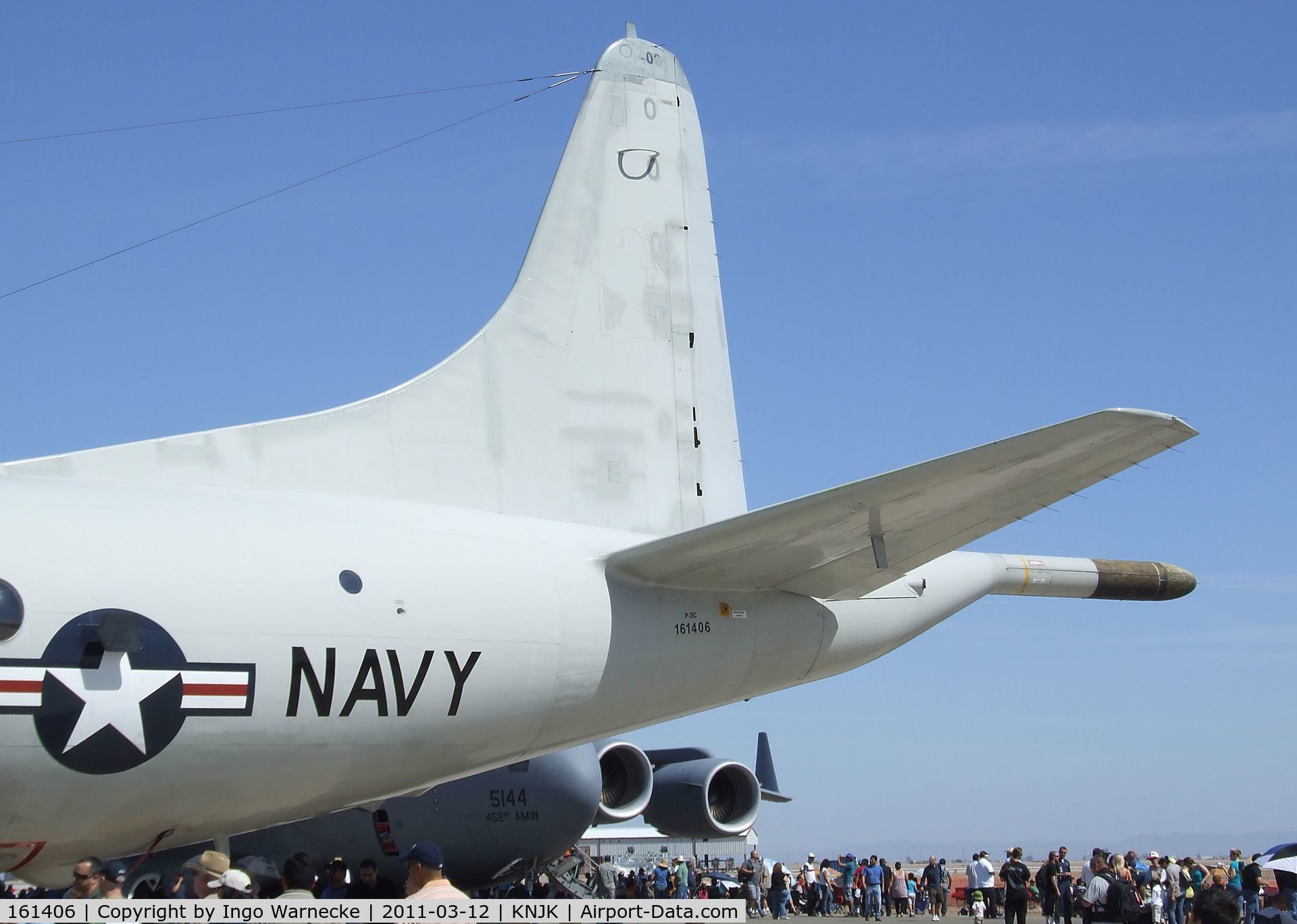 161406, Lockheed P-3C Orion C/N 285A-5743, Lockheed P-3C Orion of the US Navy  at the 2011 airshow at El Centro NAS, CA