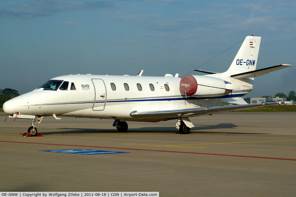 OE-GNW, 2003 Cessna 560XL Citation Excel C/N 560-5339, visitor