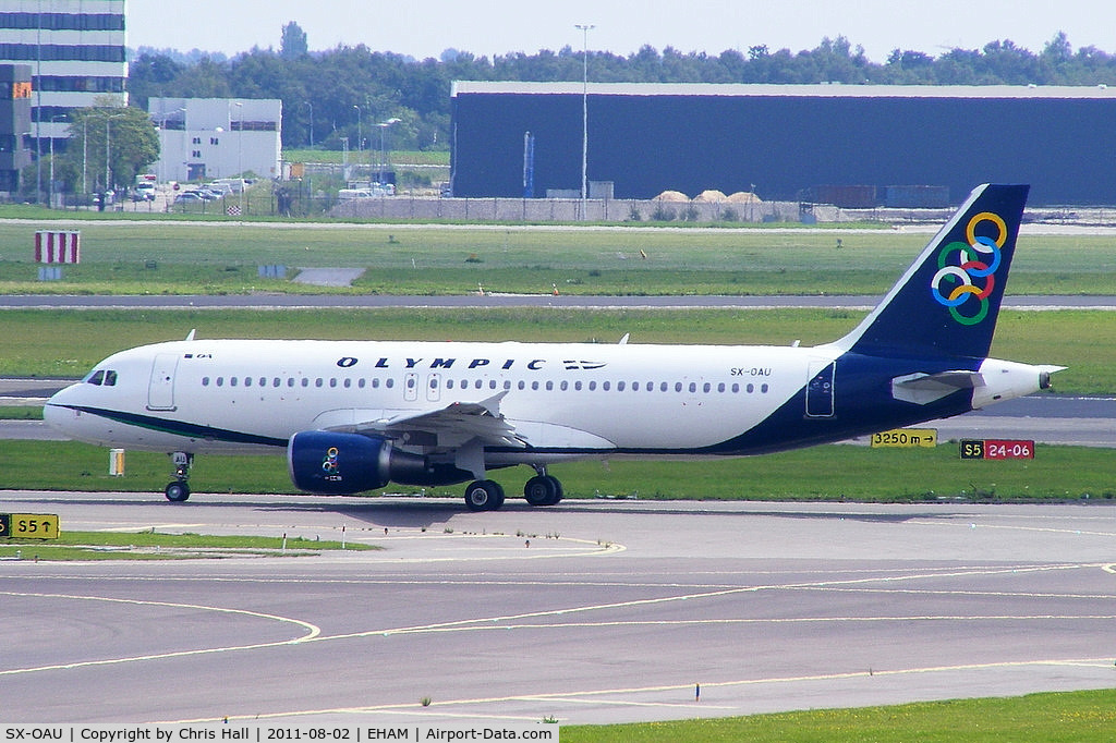SX-OAU, 2010 Airbus A320-232 C/N 4193, Olympic Air