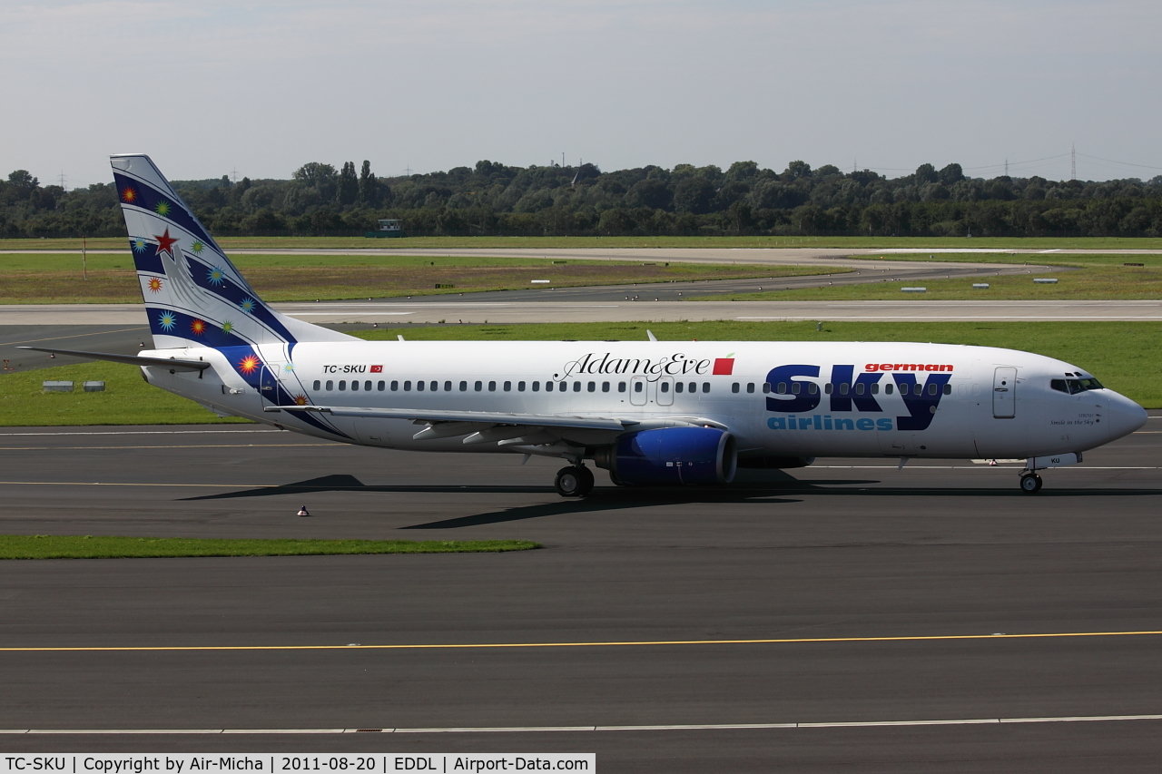 TC-SKU, 2000 Boeing 737-883 C/N 30194, German Sky Airlines, Boeing 737-883, CN: 30194/066, Name. Sirius