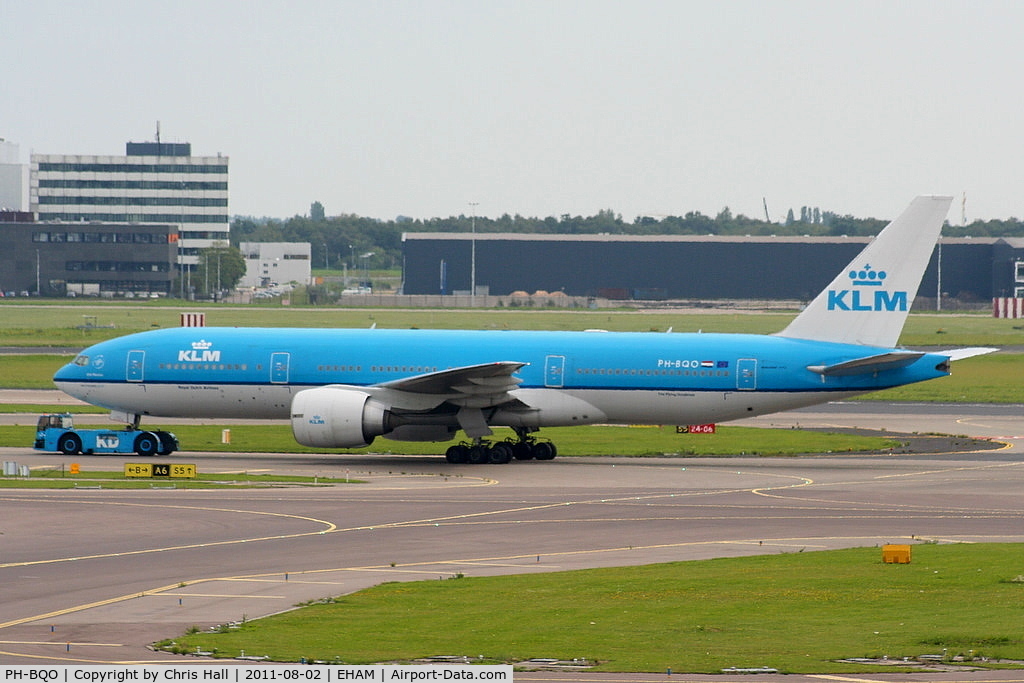 PH-BQO, 2007 Boeing 777-206/ER C/N 35295, KLM Royal Dutch Airlines