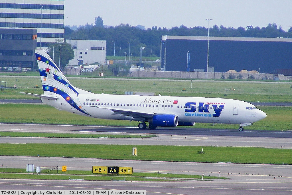 TC-SKU, 2000 Boeing 737-883 C/N 30194, Sky Airlines