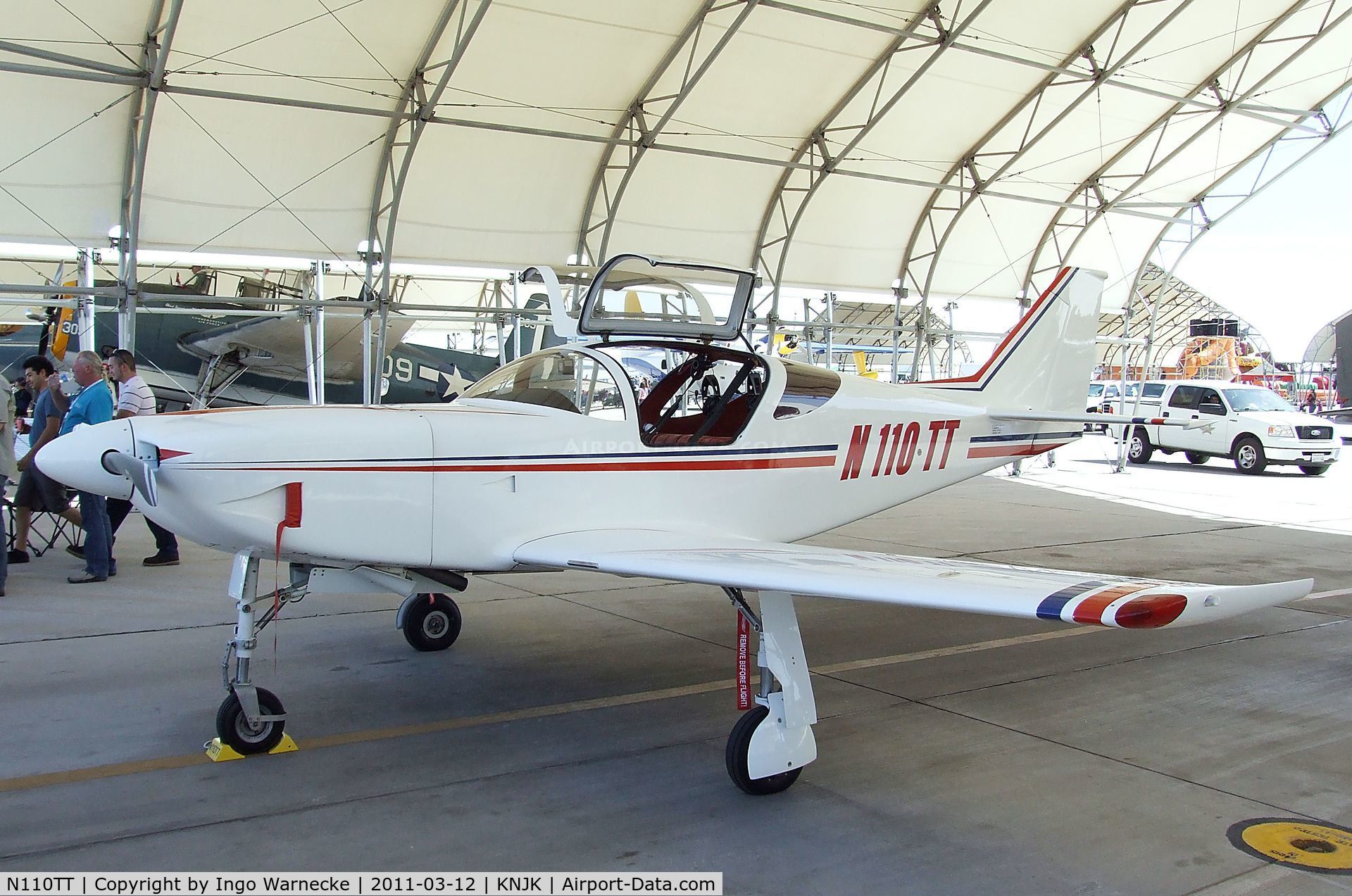 N110TT, Stoddard-Hamilton Glasair III SH-3R C/N 3205, Glasair (Robert) Glasair III at the 2011 airshow at El Centro NAS, CA
