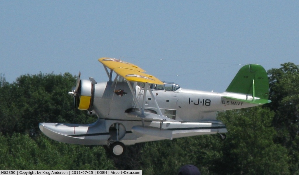 N63850, 1939 Grumman J2F-4 C/N 1649, EAA AirVenture 2011