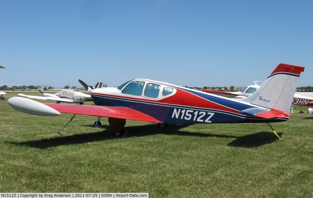 N1512Z, 1961 Beech 35-B33 Debonair C/N CD-400, EAA AirVenture 2011