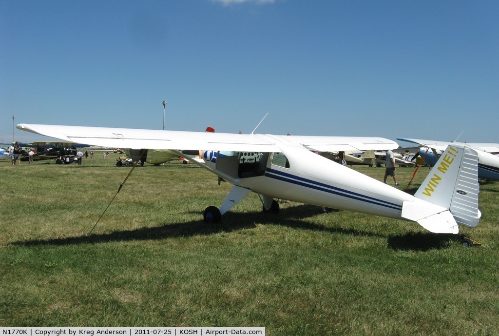 N1770K, 1946 Luscombe 8E Silvaire C/N 4497, EAA AirVenture 2011
