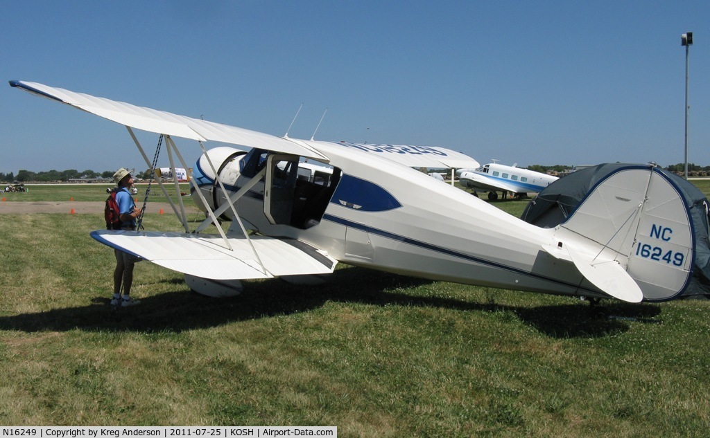 N16249, 1936 Waco YKS-6 C/N 4466, EAA AirVenture 2011
