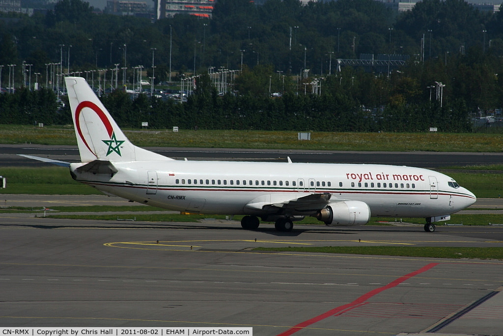 CN-RMX, 1992 Boeing 737-4B6 C/N 26526, Royal Air Maroc