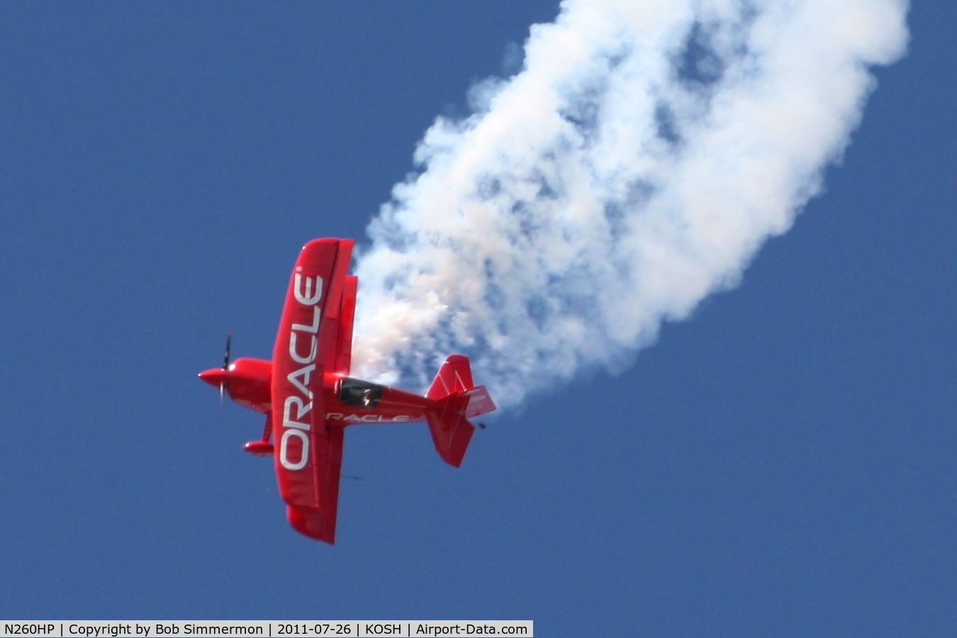 N260HP, 2010 Aviat Pitts S-1S C/N 0001, Performing at Airventure 2011.