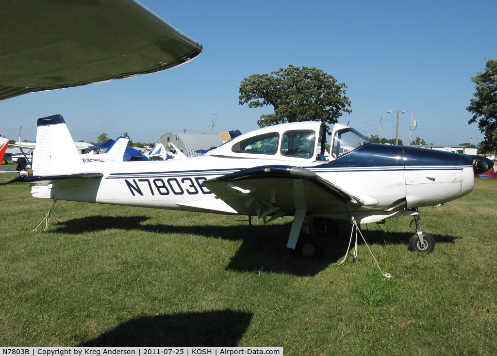 N7803B, Ryan Navion A C/N NAV-4-1783, EAA AirVenture 2011