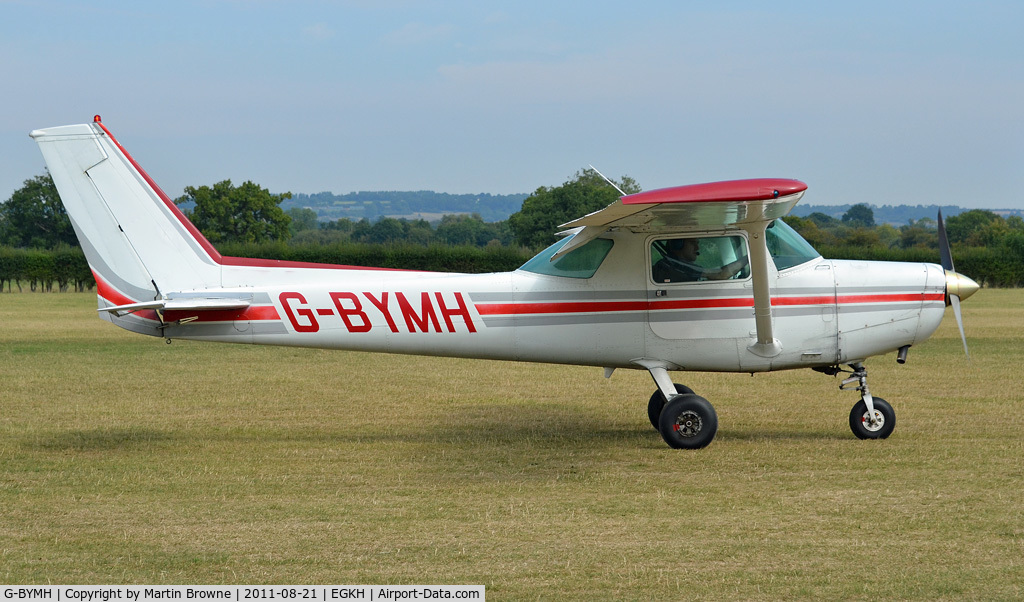 G-BYMH, 1981 Cessna 152 C/N 152-84980, SHOT AT HEADCORN