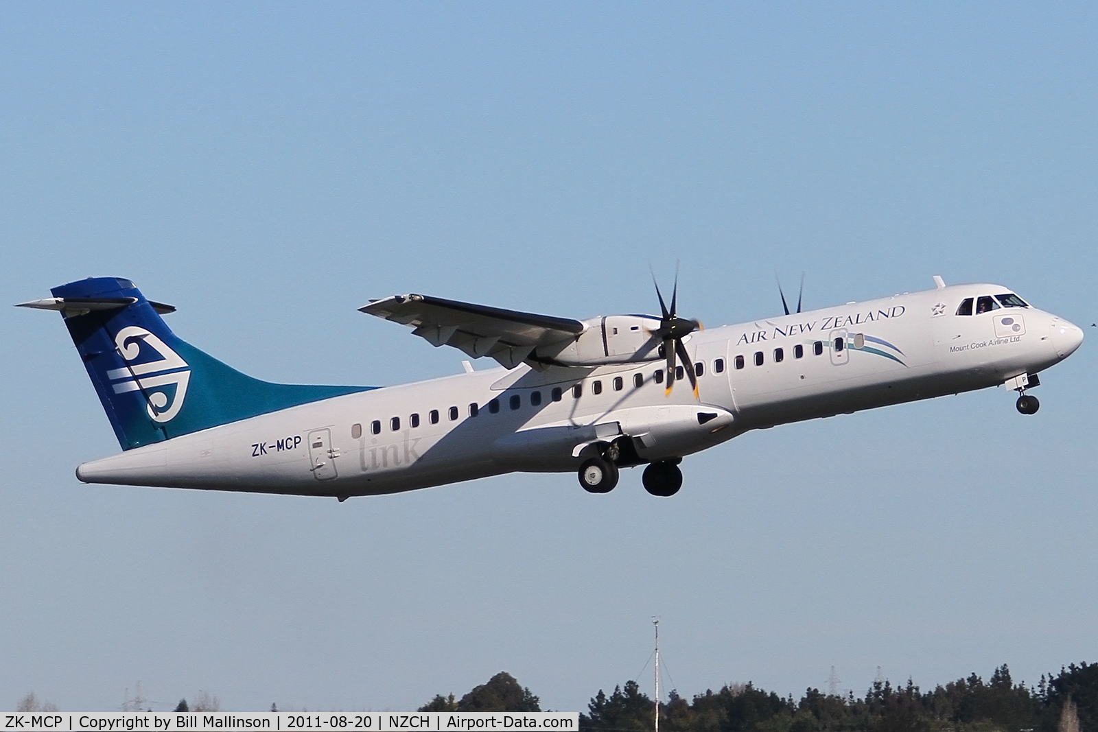ZK-MCP, 2000 ATR 72-212A C/N 630, surprise t/o from 29