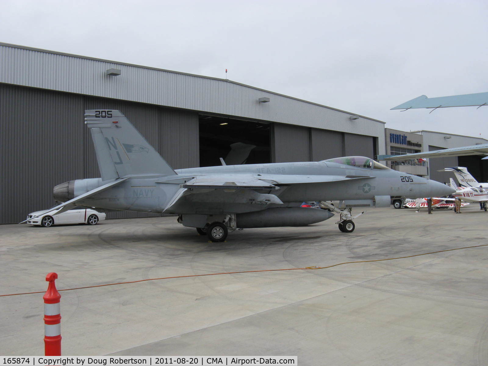 165874, Boeing F/A-18E Super Hornet C/N E050, Boeing F/A-18E SUPER HORNET, two General Electric F414-GE 400 Turbofans, 14.000 lb thrust each, 22,000 lb thrust each with afterburner