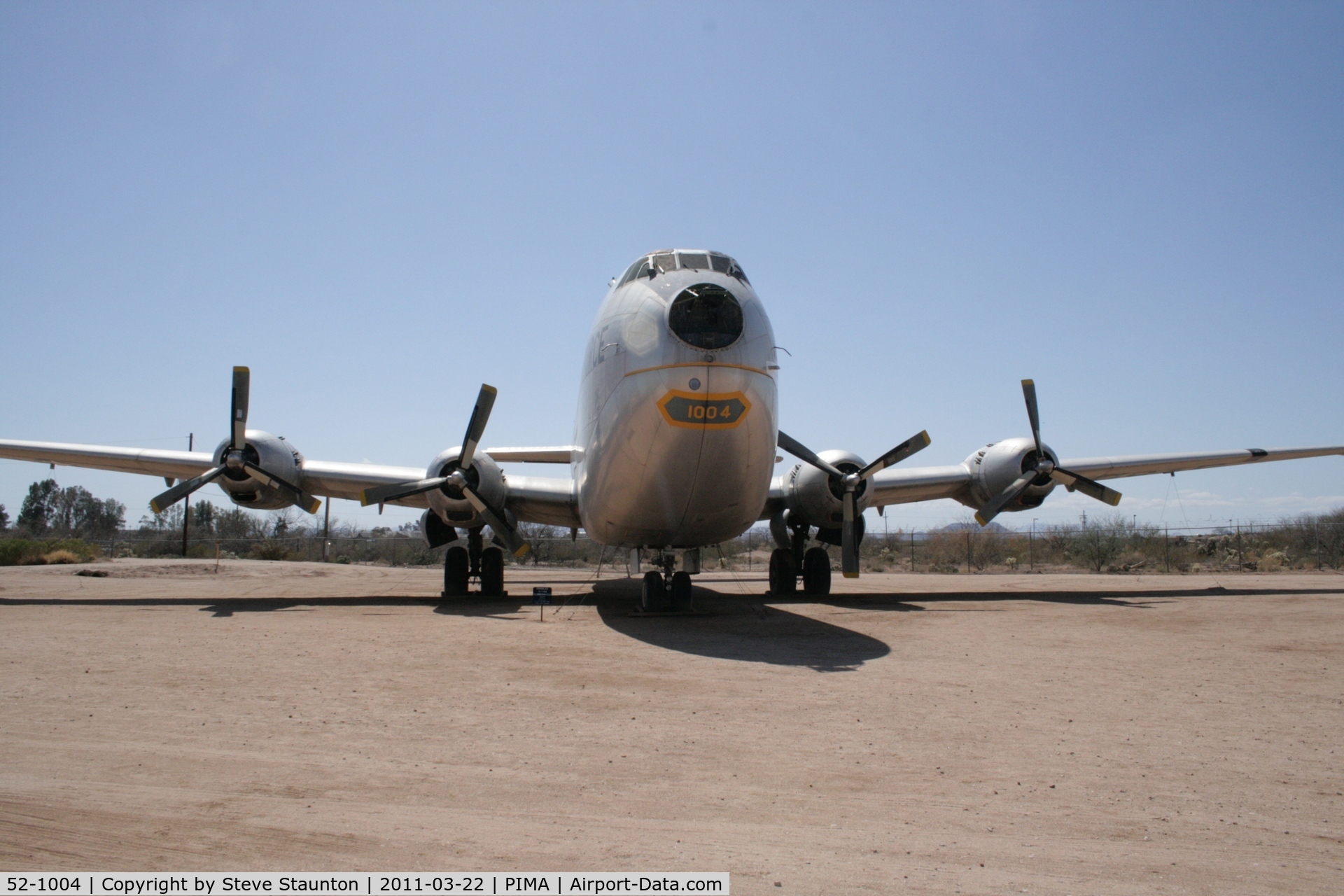 52-1004, 1952 Douglas C-124C Globemaster II C/N 43913, Taken at Pima Air and Space Museum, in March 2011 whilst on an Aeroprint Aviation tour