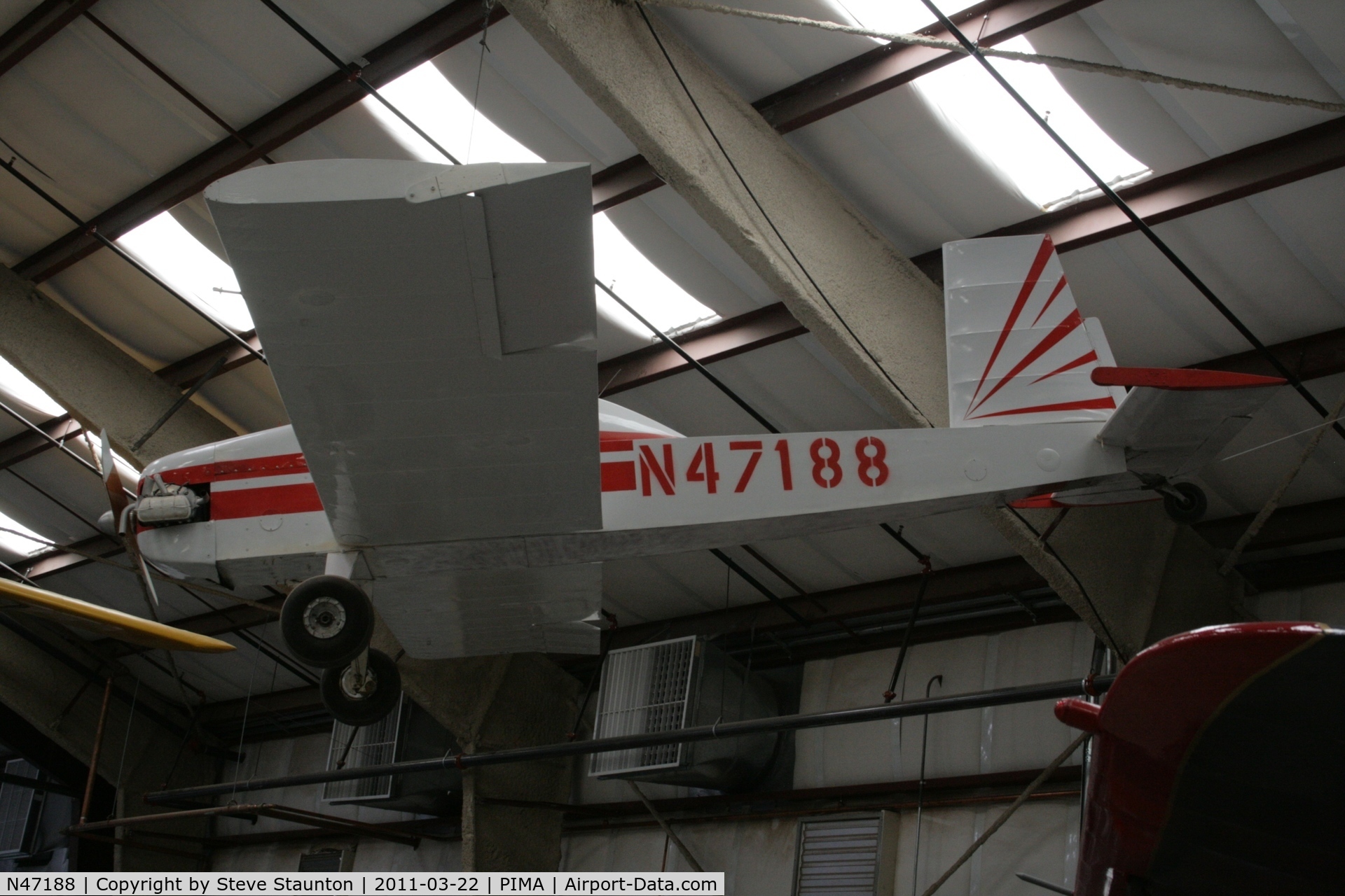 N47188, Evans VP-1 Volksplane C/N 1 (N47188), Taken at Pima Air and Space Museum, in March 2011 whilst on an Aeroprint Aviation tour