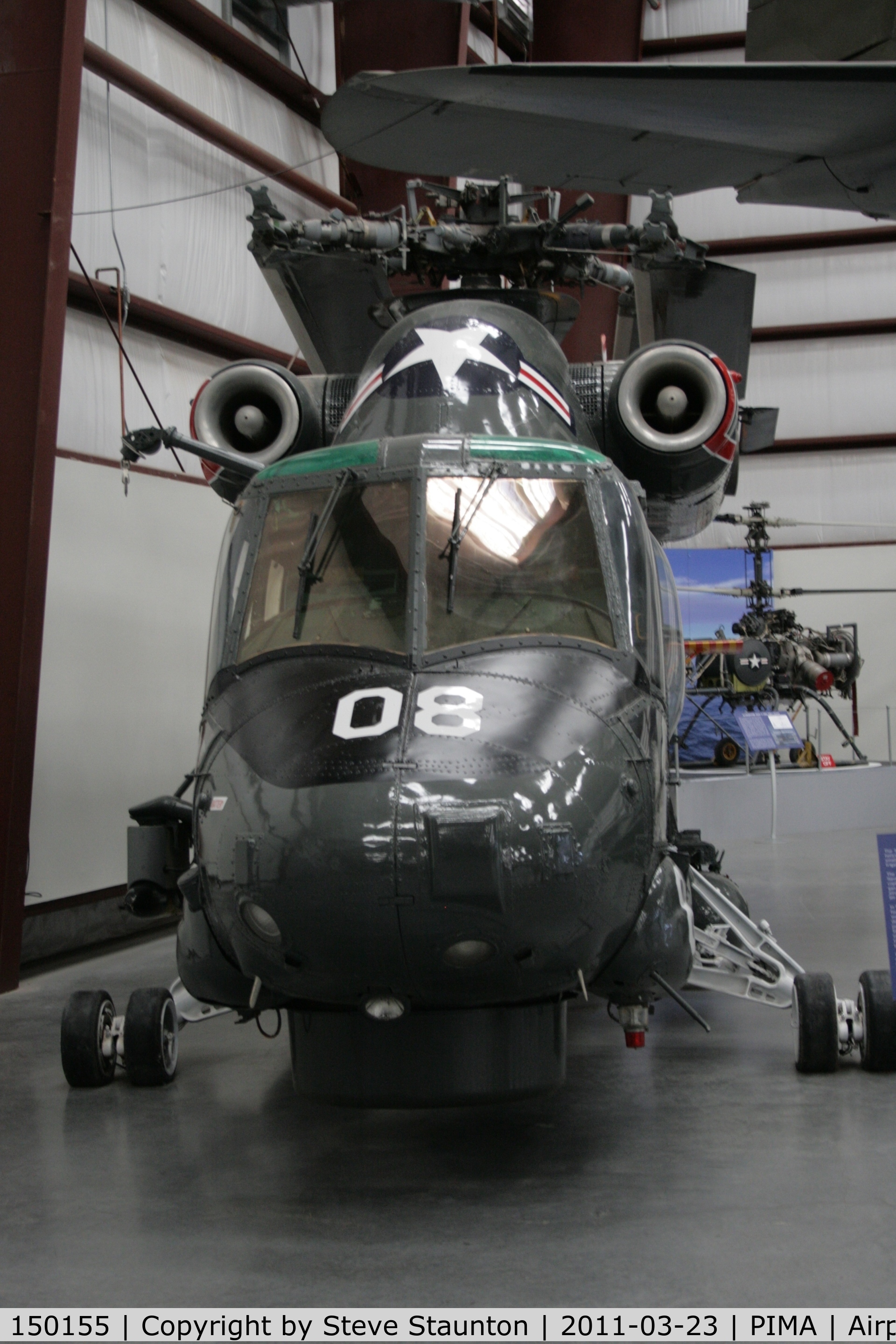 150155, Kaman SH-2F Seasprite C/N 105, Taken at Pima Air and Space Museum, in March 2011 whilst on an Aeroprint Aviation tour