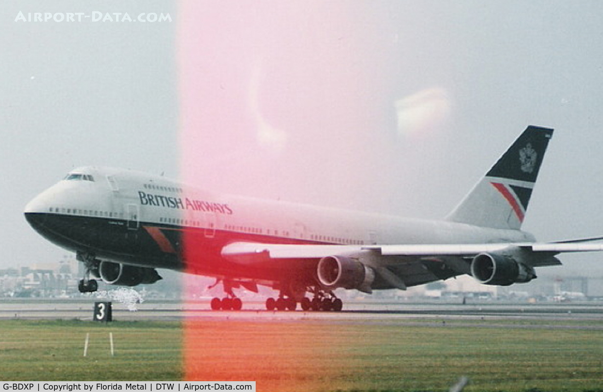 G-BDXP, 1988 Boeing 747-236B C/N 24088, British 747-200