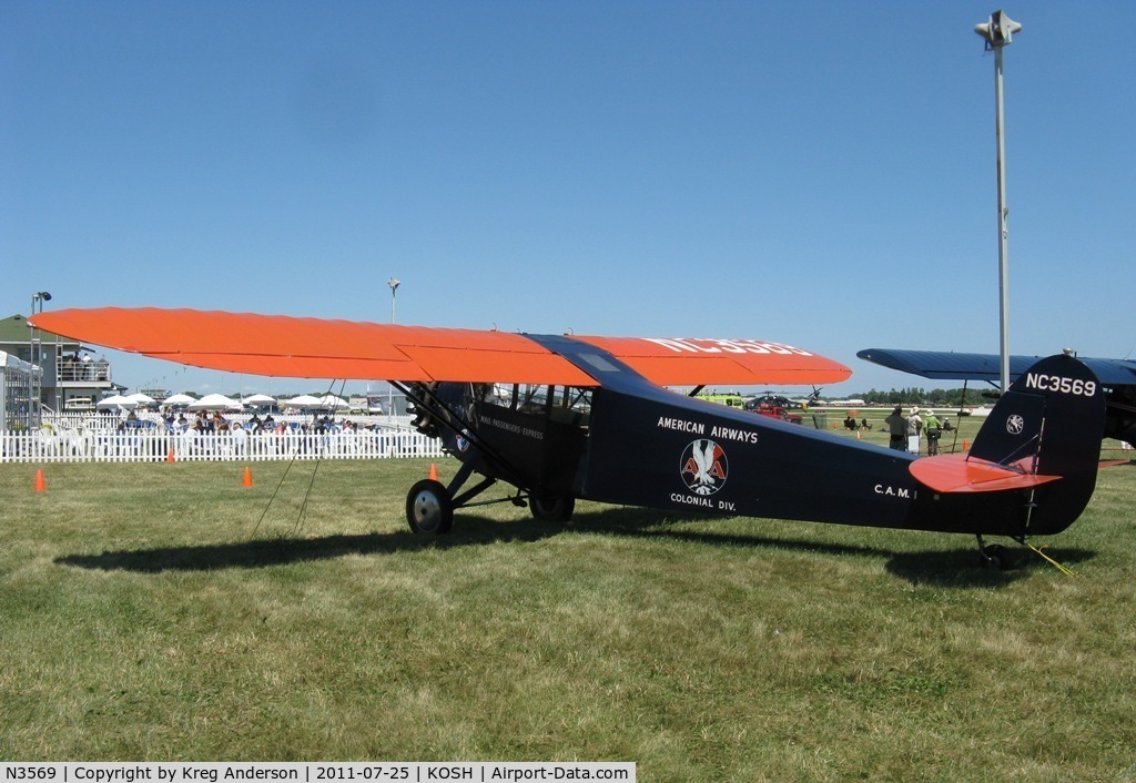 N3569, 1929 Fairchild FC-2-W2 C/N 35, EAA AirVenture 2011
