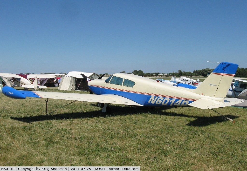 N6014P, 1959 Piper PA-24 C/N 24-1109, EAA AirVenture 2011