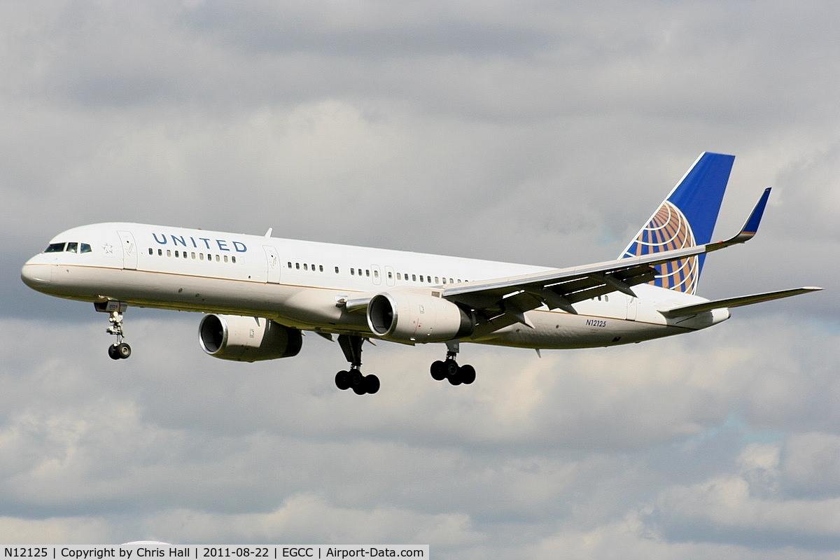 N12125, 1998 Boeing 757-224 C/N 28967, United Airlines