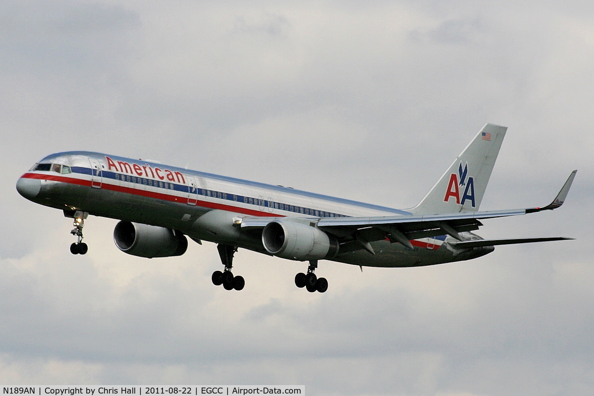 N189AN, 2001 Boeing 757-223 C/N 32383, American Airlines