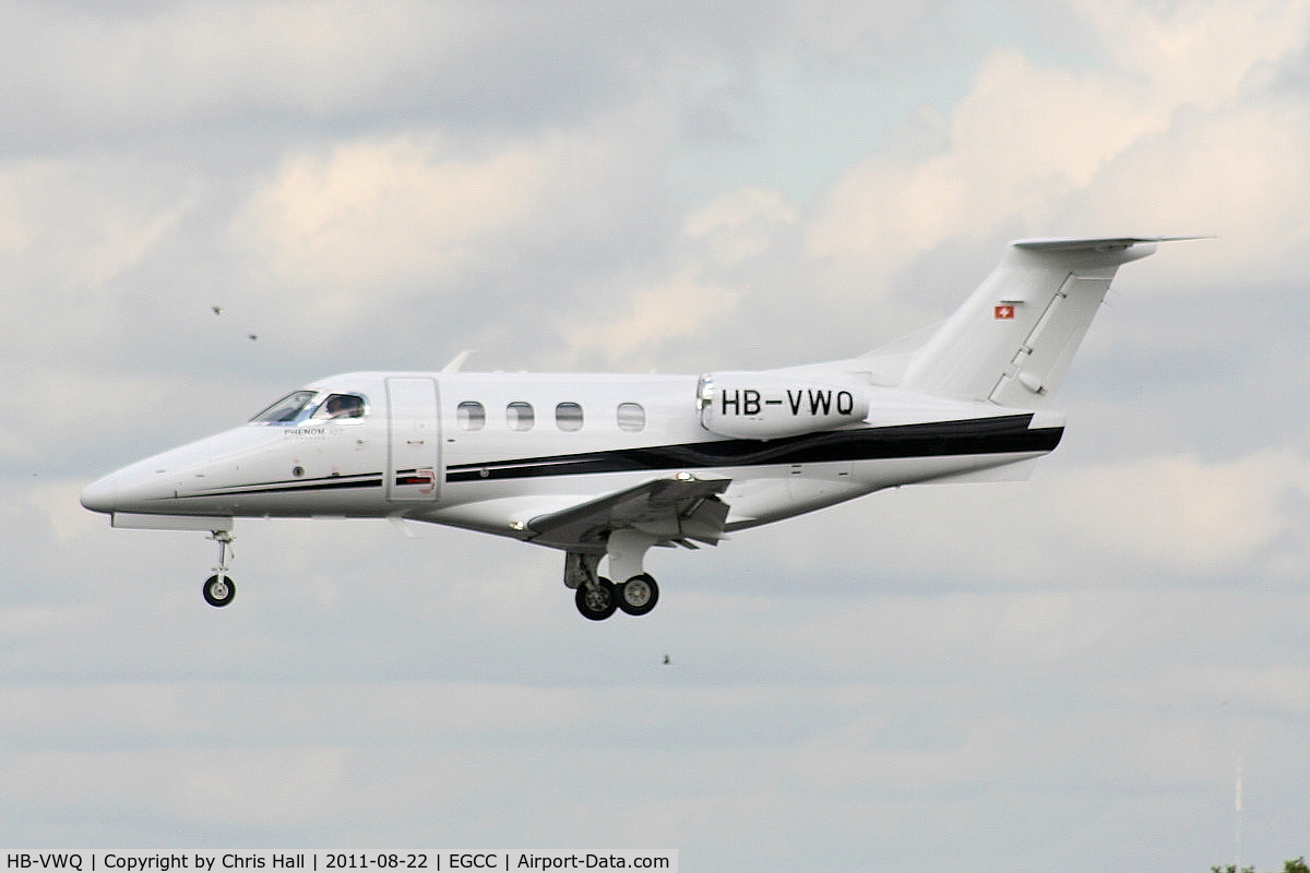 HB-VWQ, 2009 Embraer EMB-500 Phenom 100 C/N 50000050, Jet Partner 1