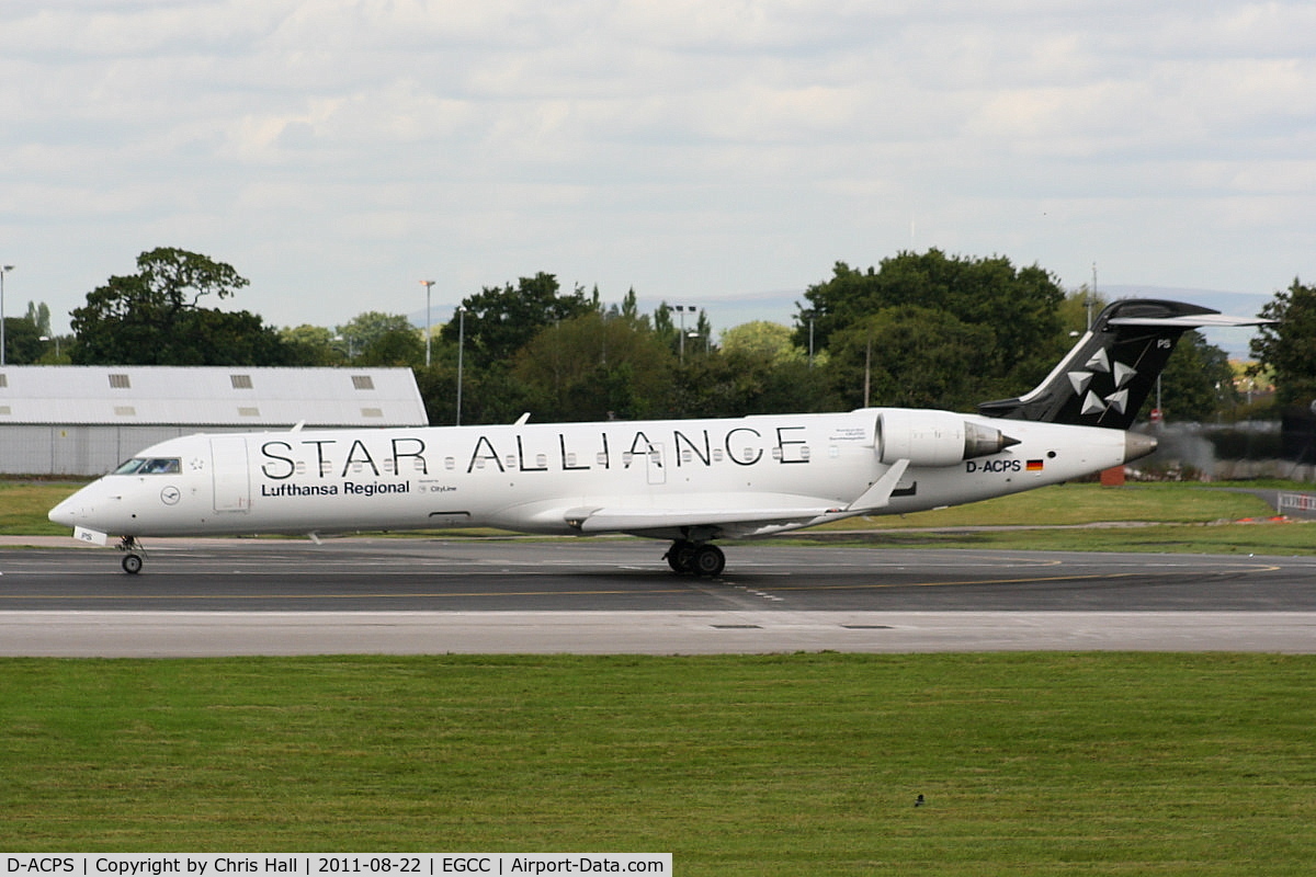 D-ACPS, 2003 Canadair CRJ-700 (CL-600-2C10) Regional Jet C/N 10100, Lufthansa CityLine