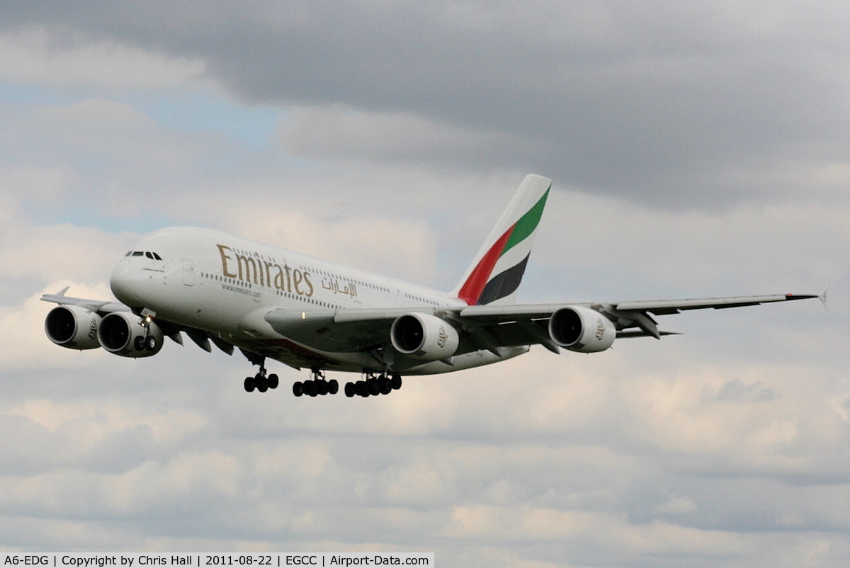 A6-EDG, 2009 Airbus A380-861 C/N 023, Emirates