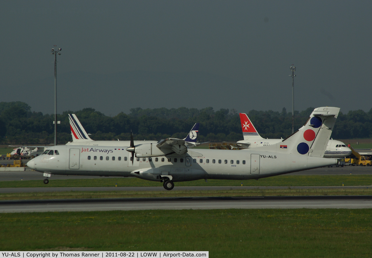 YU-ALS, 1990 ATR 72-201 C/N 162, JAT Airways ATR 72