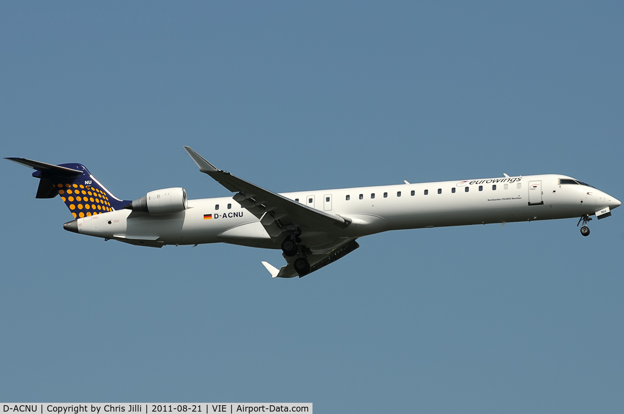 D-ACNU, 2011 Bombardier CRJ-900 NG (CL-600-2D24) C/N 15265, CRJ 900NG