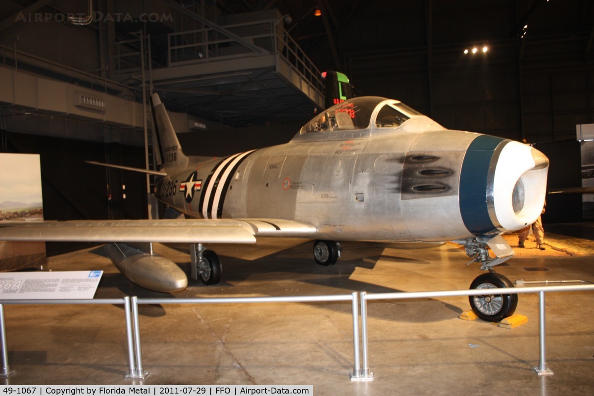 49-1067, 1949 North American F-86A-5-NA Sabre C/N 161-61, F-86 Sabre