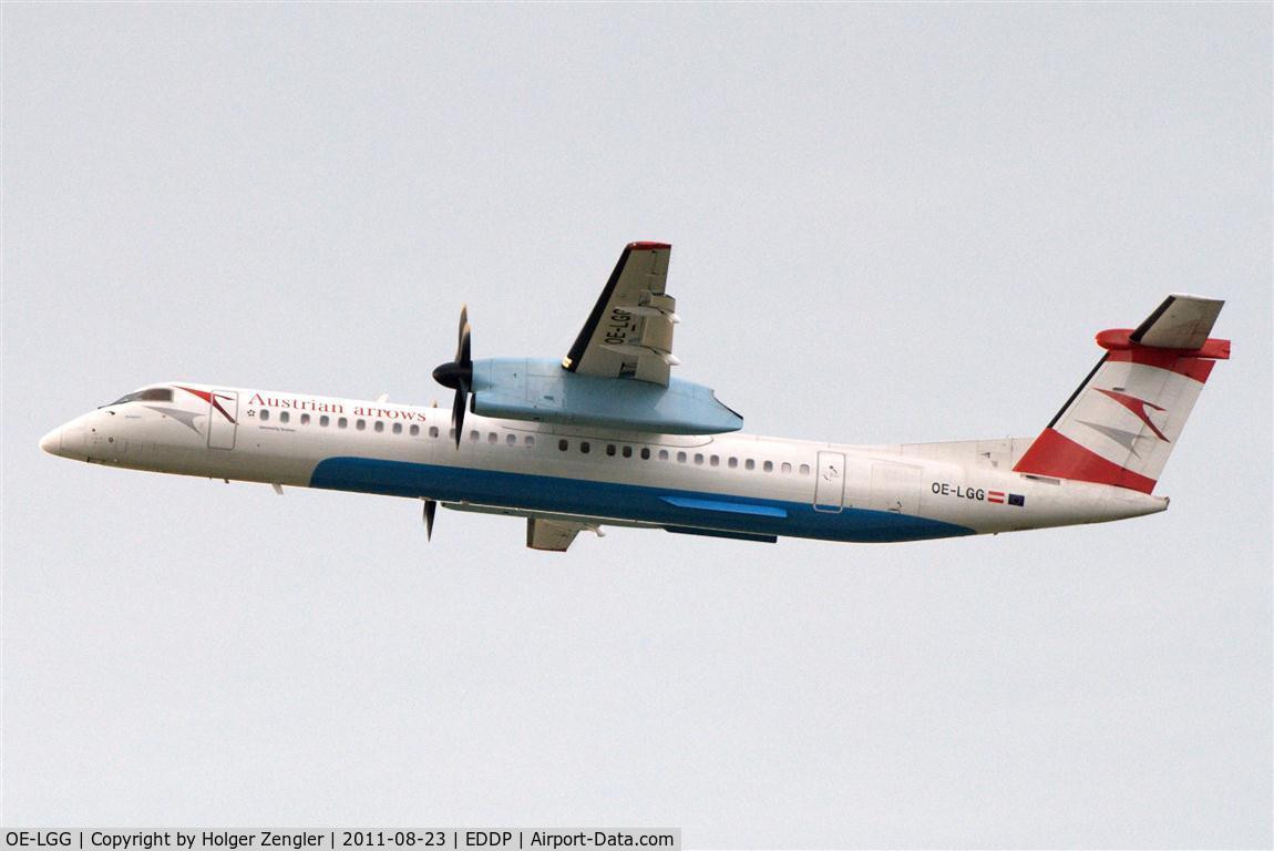 OE-LGG, 2002 De Havilland Canada DHC-8-402Q Dash 8 C/N 4074, Always late, but unavoidable......