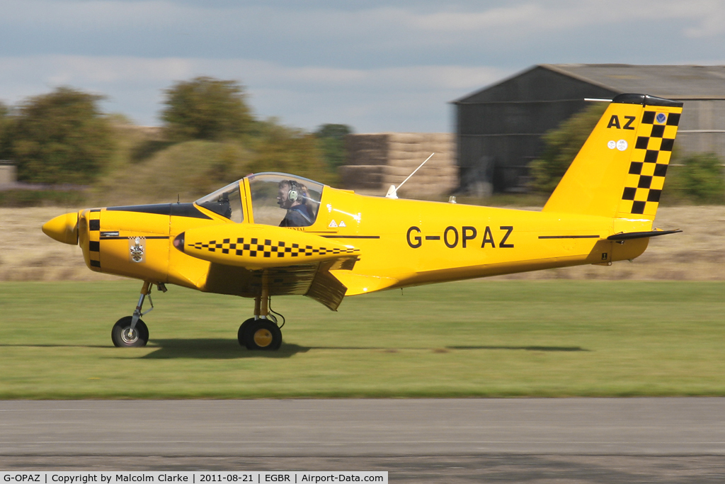 G-OPAZ, 2001 Pazmany PL-2 C/N PFA 069-10673, Pazmany PL-2 at Breighton Airfield's Summer Fly-In, August 2011