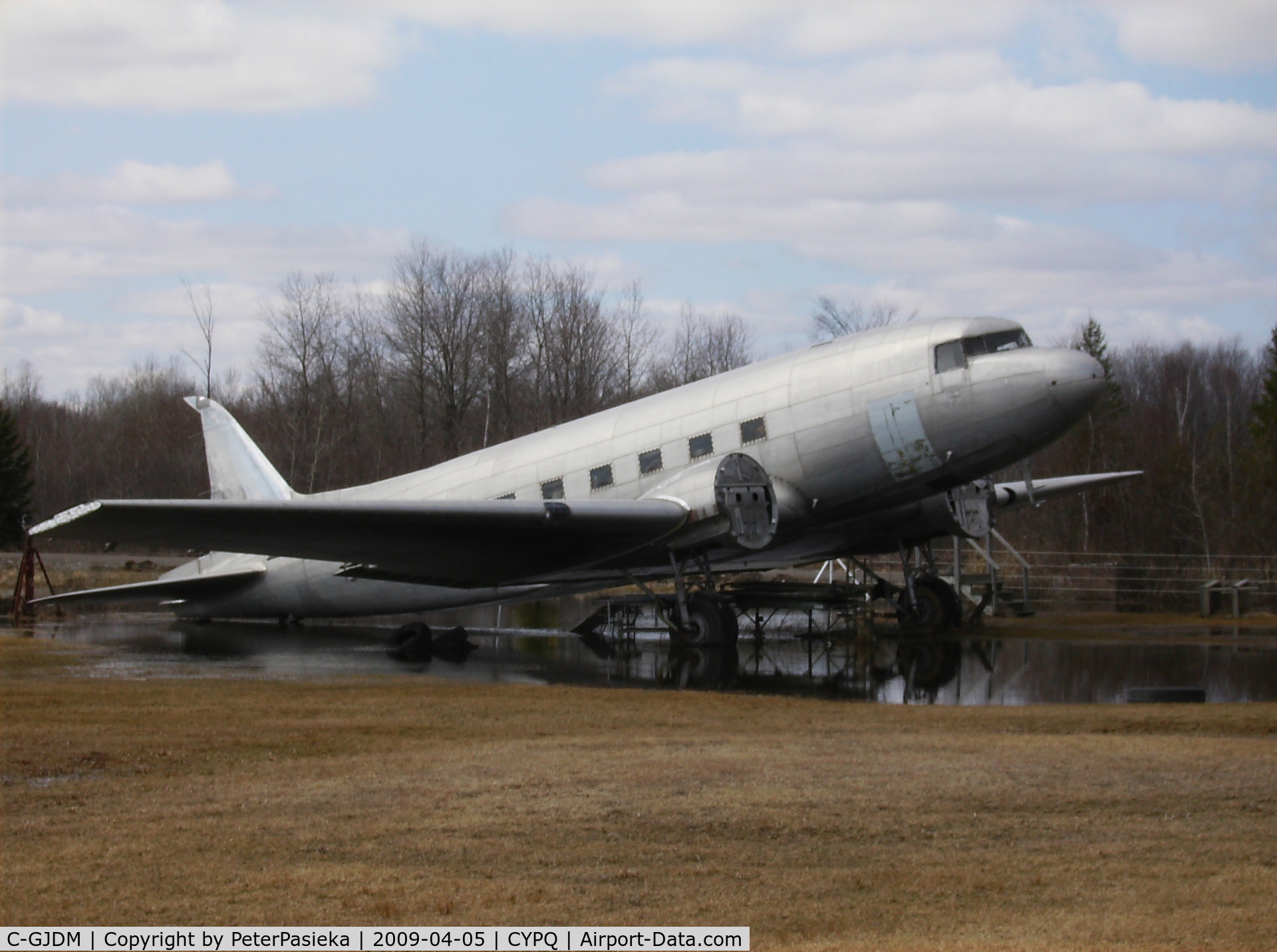 C-GJDM, Douglas C-47B Skytrain C/N 20721, @ Peterborough Airport, Ontario Canada
