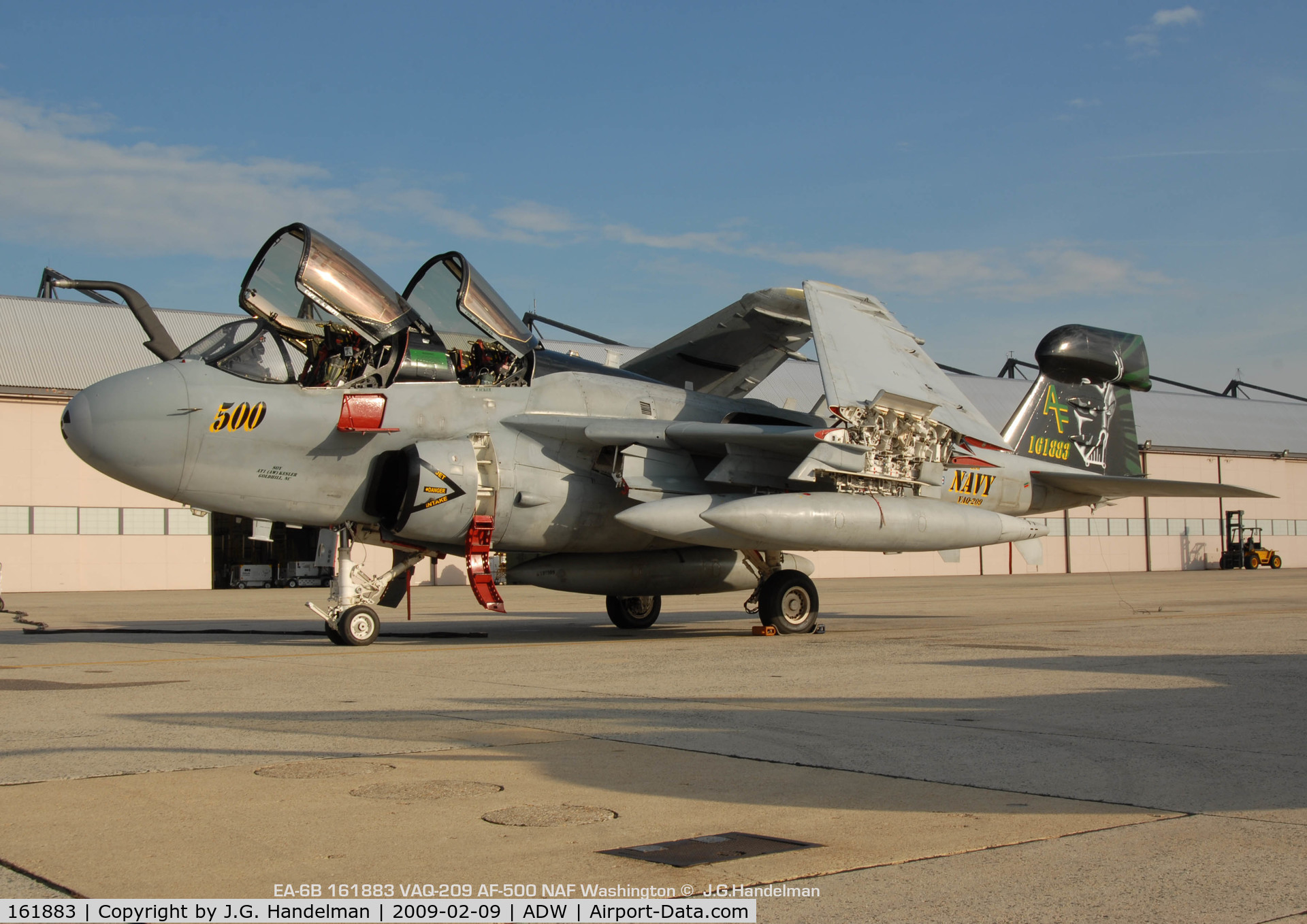 161883, Grumman EA-6B Prowler C/N P-106, at NAF Washington