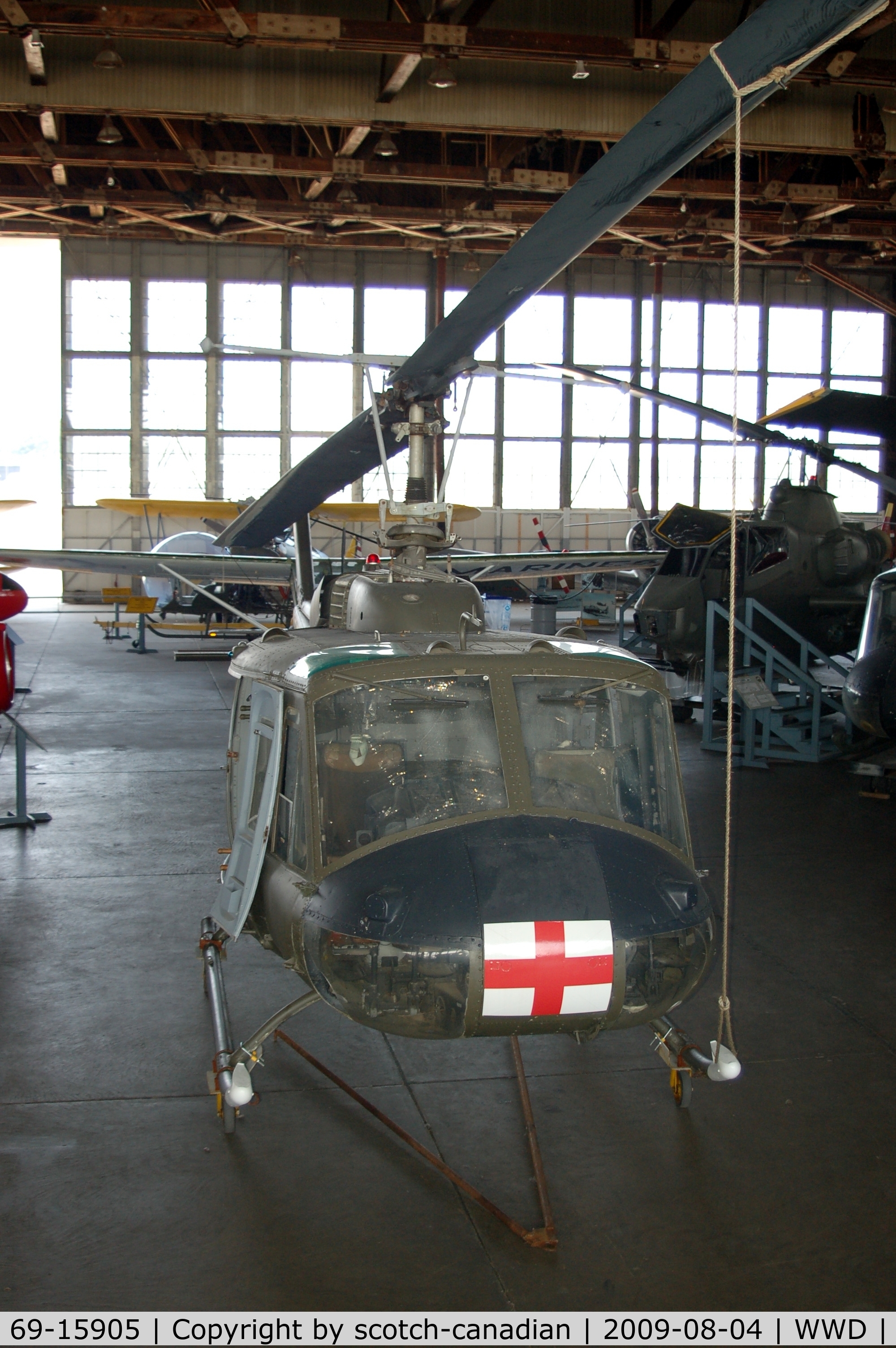 69-15905, 1970 Bell UH-1H Iroquois C/N 12193, 1970 Bell UH-1H Iroquois Helicopter at the Naval Air Station Wildwood Aviation Museum, Cape May County Airport, Wildwood, NJ