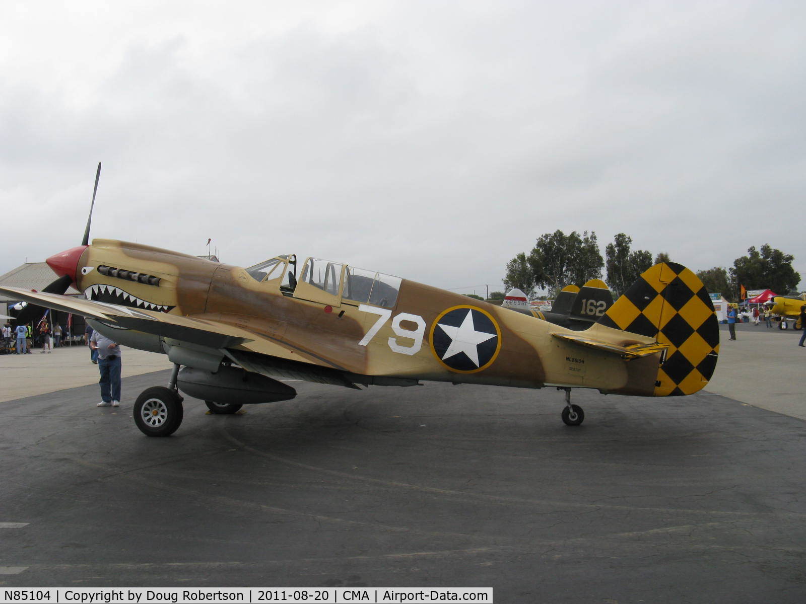 N85104, Curtiss P-40N-5CU Kittyhawk C/N 28954/F858, Curtiss Wright/Maloney P-40N KITTYHAWK IV, Allison V-1710-81 1,360 Hp